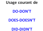 usage courant DO DON'T180